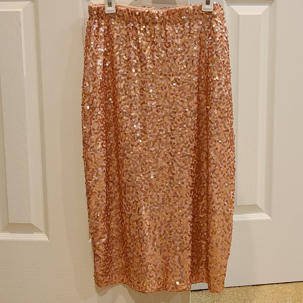 Sequin skirt